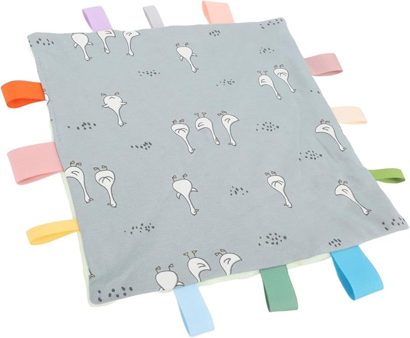 منشفة تسنين الأطفال بنقشة البط القطنية الناعمة للاستخدام المنزلي والخارجي - Image 4